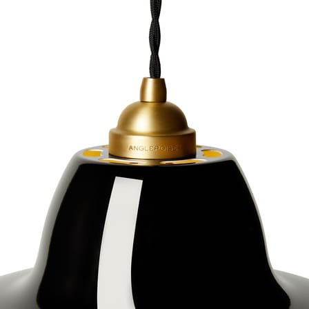 Suspension Original 1227 Midi Wide métal noir / Ø 40 x H 19 cm/ Réédition 1930' - Anglepoise