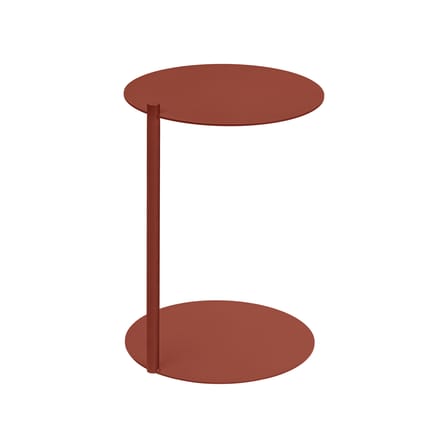 Table d'appoint Ande métal rouge / Ø 40 x H 55 cm - NOO.MA