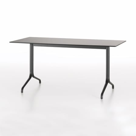 Table rectangulaire Belleville OUTDOOR / 160 x 75 cm - Stratifié massif - Vitra