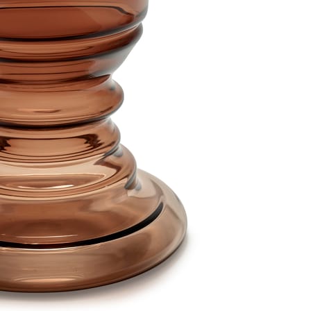 Vase Cameo IN&OUT 01 verre marron - Serax