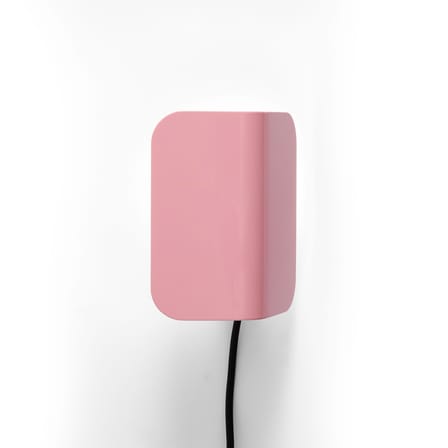 Apex Wall light with plug metal pink / Orientable - Hay