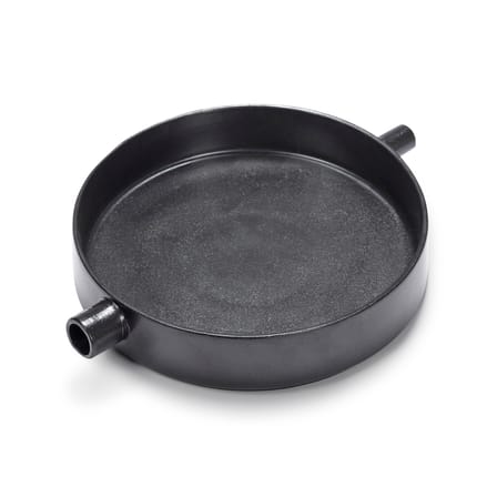 Auflaufform FCK Small keramik schwarz / Ø 25 x H 5.3 cm - Serax