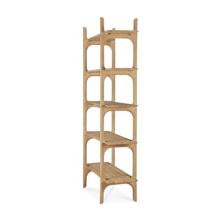 Bibliothèque PI bois naturel / L 110 x H 187 cm - Ethnicraft