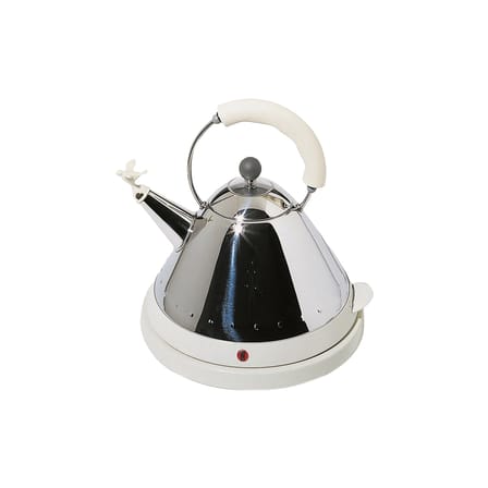 Bouilloire électrique Oisillon métal blanc - Alessi