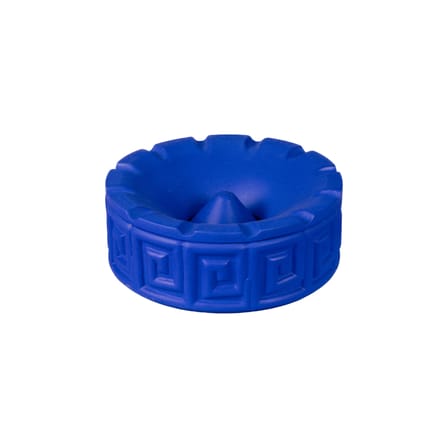 Cendrier Magna Graecia - Greche céramique bleu / Ø 19 cm - Terre cuite - Seletti