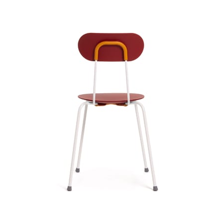 Chaise empilable Mariolina plastique rouge / Enzo Mari, 2002 - Magis