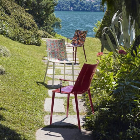 Chaise H.H.H blanc / Recyclé - Kartell