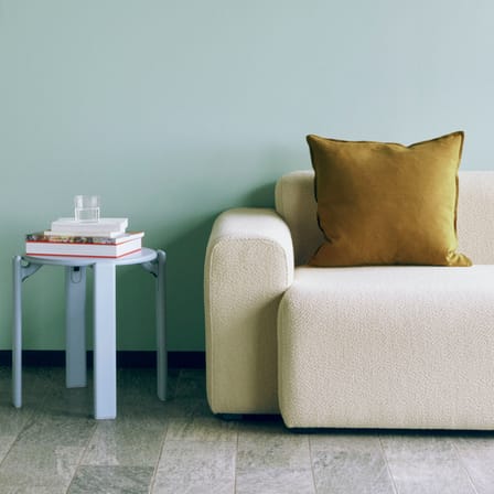 Linen Cushion textile green / 50 x 50 cm - Hay