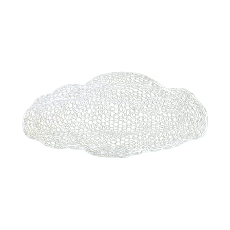 Décoration à suspendre NuageLarge métal blanc / L 90 cm - Grillage / Benedetta Mori Ubaldini, 2012 - Magis