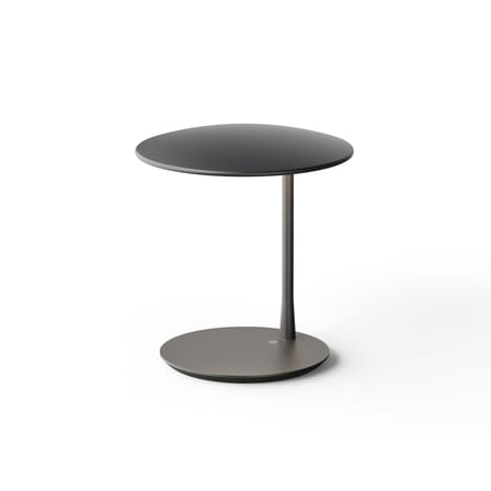 Lampe de table Disc LED métal noir / Orientable - NINE