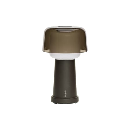 Lampe extérieur sans fil rechargeable Revolve LED marron - Fatboy