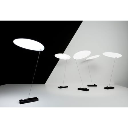 Lampe sans fil rechargeable Koyoo LED métal papier blanc / Papier - USB - Ingo Maurer