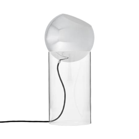 Lampe Topan VP14 métal argent / H 46 cm - Verner Panton, 1959 - &tradition