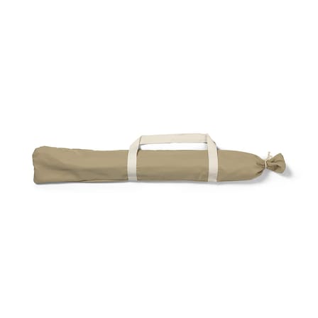 Ombrellone Lull tessuto beige / Ø 200 cm - Tessuto & legno - Ferm Living