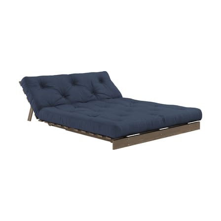 Canapé convertible Roots / L 140 cm - 3 positions / Structure marron - KARUP DESIGN