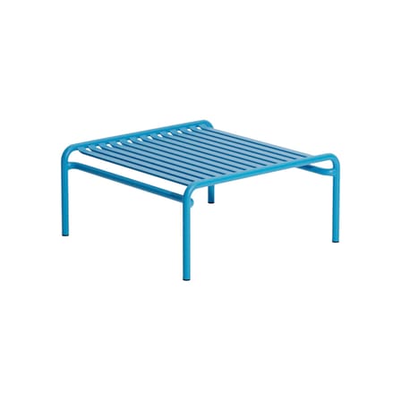 Table basse Week-end métal bleu / 69 x 60 cm - Aluminium - Petite Friture