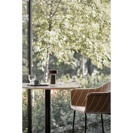 Table ronde Harbour marbre blanc / Ø 80 cm - Marbre - Audo Copenhagen