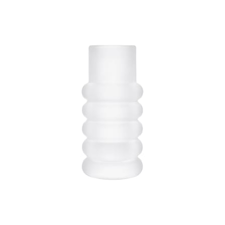 Vase Press Stem glas weiß - Tom Dixon