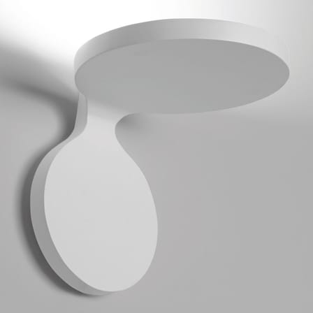 Applique Rea Large LED métal blanc / L 17 cm - Artemide