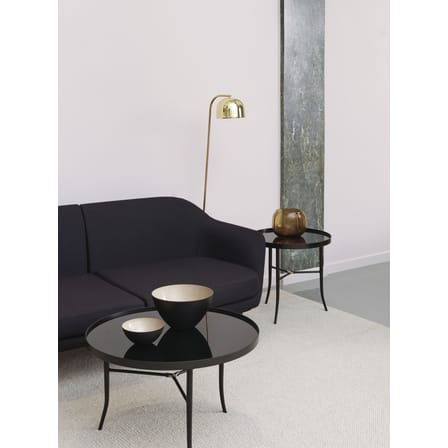 Bol Krenit métal beige / 30 cl - Ø 12,5 x H 5,9 cm / Herbert Krenchel, 1953 - Normann Copenhagen