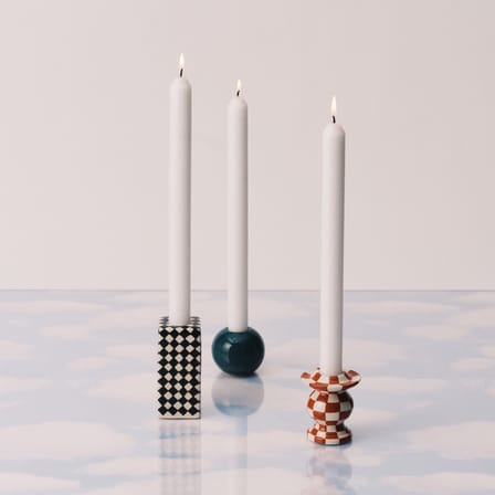 Set de 3 bougeoirs Chessboar - Serax