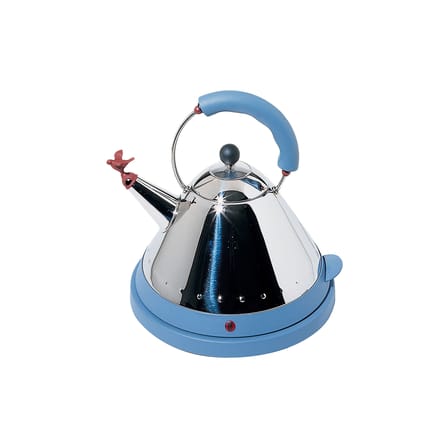 Bouilloire électrique Oisillon métal plastique bleu - Alessi