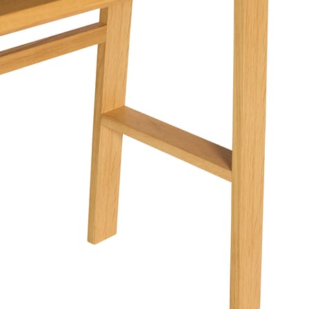 Bureau Poke bois naturel / L 100 x P 45 cm - HÜBSCH