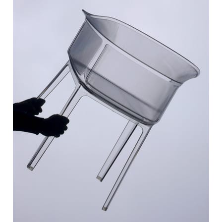 Fauteuil empilable Papyrus plastique transparent - Kartell