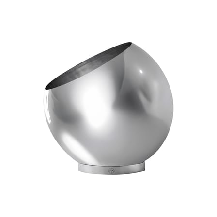 Globe Silver Flowerpot metal silver / Ø 43 cm - AYTM