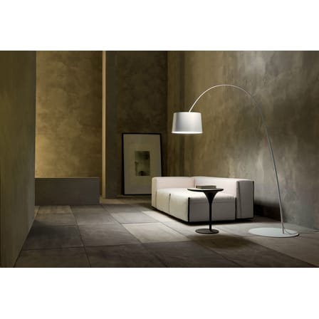 Lampadaire Twiggy LED beige /  H 195 à 215 cm - Foscarini