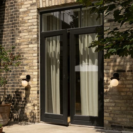 Outdoor-Wandleuchte Liila OUTDOOR metall schwarz - NUURA