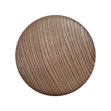 Patère The Dots Wood Medium / Bois - Ø 13 cm - Muuto