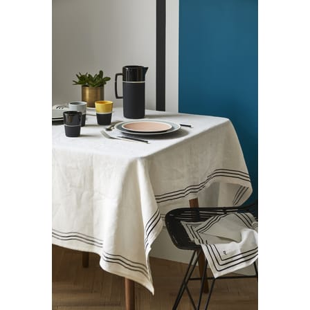 Pichet Sicilia céramique bleu noir / 1L - Maison Sarah Lavoine