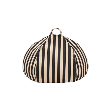 Pouf bambini Vibes tessuto nero / Ø 70 cm - NOBODINOZ