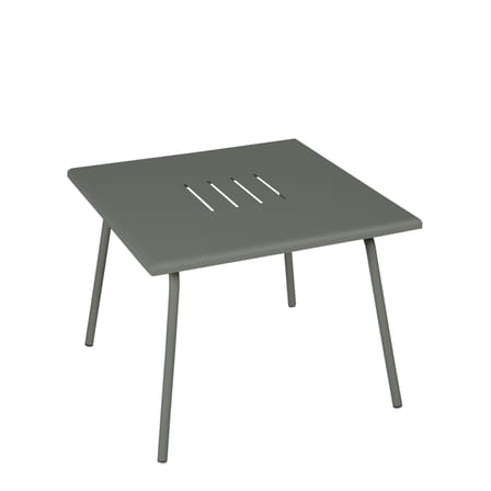 Table basse Monceau métal vert / 57 x 57 cm - Fermob