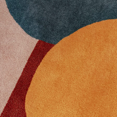 Tapis Morning Yoga / 210 x 140 cm - Laine tuftée main - COLORTHERAPIS