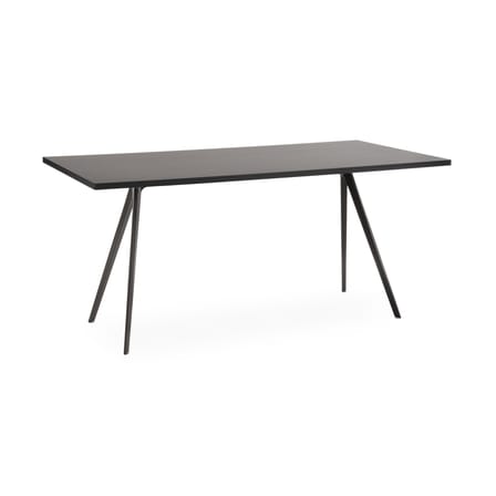 Table rectangulaire Baguette noir / 160 x 90 cm - Stratifié Fenix - Magis