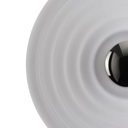 Applique d'esterno Press Large Surface vetro bianco / LED - Ø 35 cm - Tom Dixon