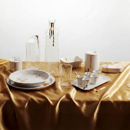 Boîte Estetico Quotidiano Anniversary céramique blanc / Large - Ø 15 x H 15 cm - Seletti