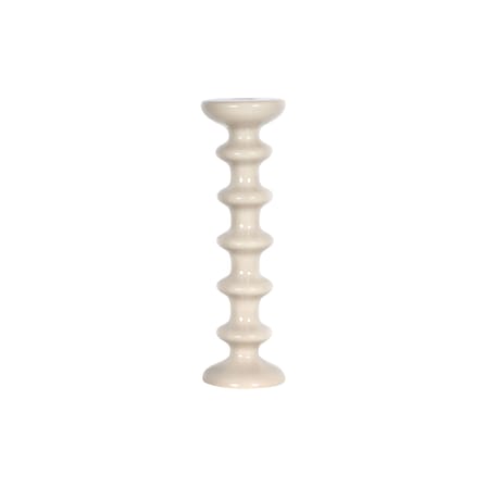 Bougeoir Slave céramique blanc / H 30 cm - Maison Sarah Lavoine