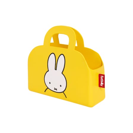 Cestino Sjopper-Kees x Miffy materiale plastico giallo / L 47 x H 44 cm - Fatboy