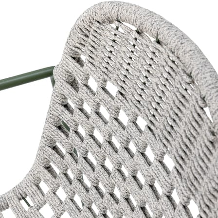 Fauteuil empilable Calana / Tressage polypropylène - Bloomingville