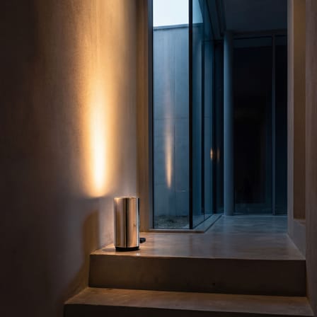 Lampe à poser Tobo métal / Ø 14 x H 24 cm - DCW éditions