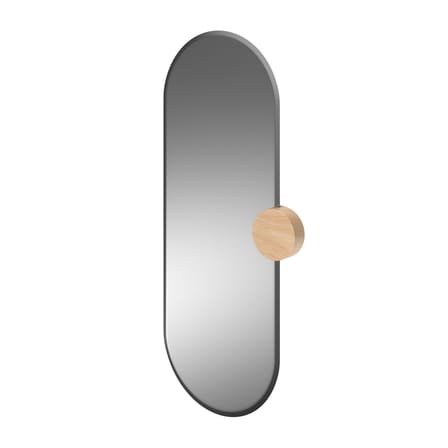 Miroir mural Sonia verre gris / 35 x 80 cm - Hartô