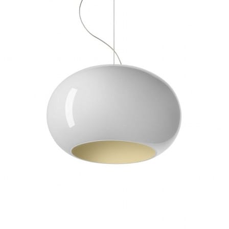 Suspension Buds 2 verre blanc / Ø 41 x H 25 cm - Foscarini
