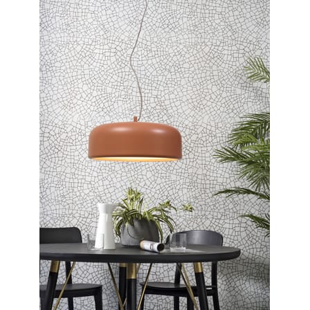 Suspension Marseille métal rose orange / Ø 48 ,5 cm - It's about Romi