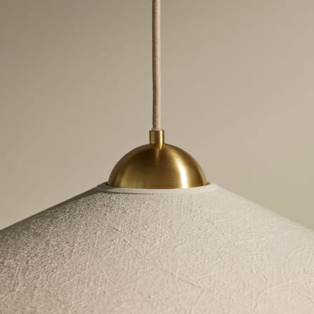 Suspension Songe tissu blanc / Ø 60 cm - Maison Sarah Lavoine