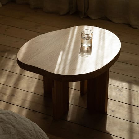 Table basse Farmhouse Pond bois naturel / 51 x 58.8 cm x H 37 cm - Frama 