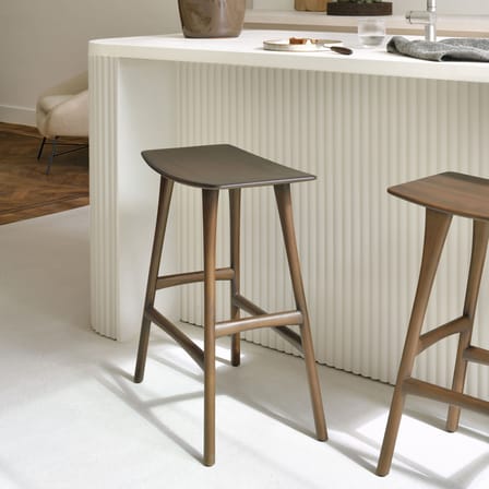 Tabouret de bar Osso bois marron / H 65 cm - Ethnicraft