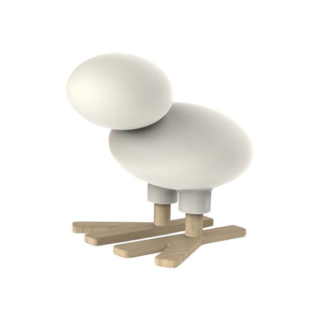 Décoration Happy Bird plastique blanc / Tabouret enfant - H 66 cm / Eero Aarnio, 2015 - Magis